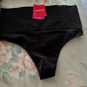 Spanx Black Shapewear Every Day Shaping Thong
